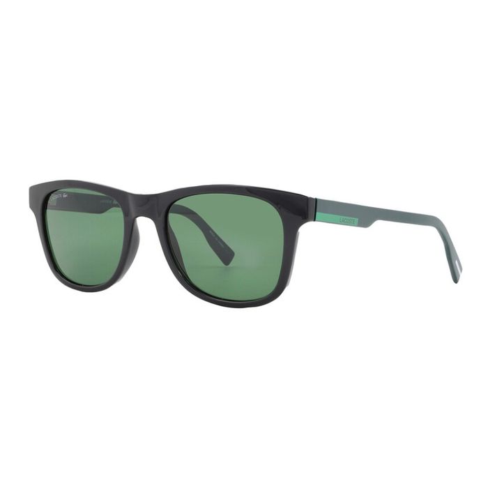Kính Mát Unisex Lacoste Green Square Sunglasses L969S 001 54 Màu Xanh Đen