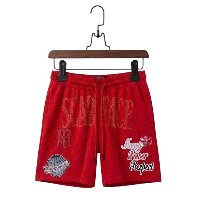 Quần Short Nam Reason Clothing RE5-066 Red Màu Đỏ Size L