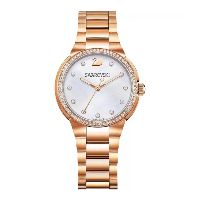 Đồng Hồ Nữ Swarovski City Mini Ladies Watch Màu Vàng Hồng