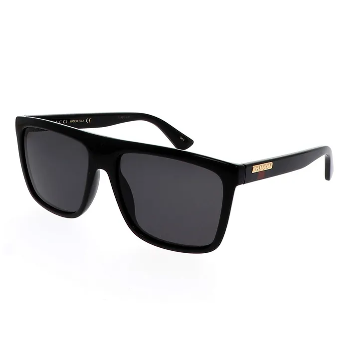 Kính Mát Nam Gucci Grey Browline Men's Sunglasses GG0748S 001 59 Màu Đen