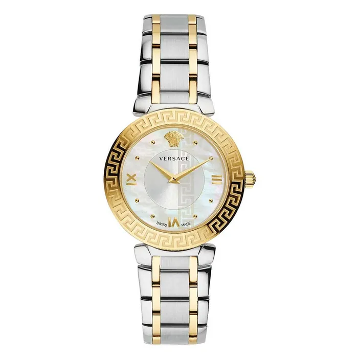 Đồng Hồ Nữ Versace Daphnis Swiss Quartz Watch V16060017 Màu Bạc - Vàng