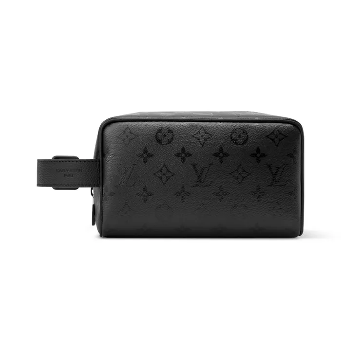 Túi Cầm Tay Nam Louis Vuitton LV Locker Dopp Kit M26810 Màu Đen