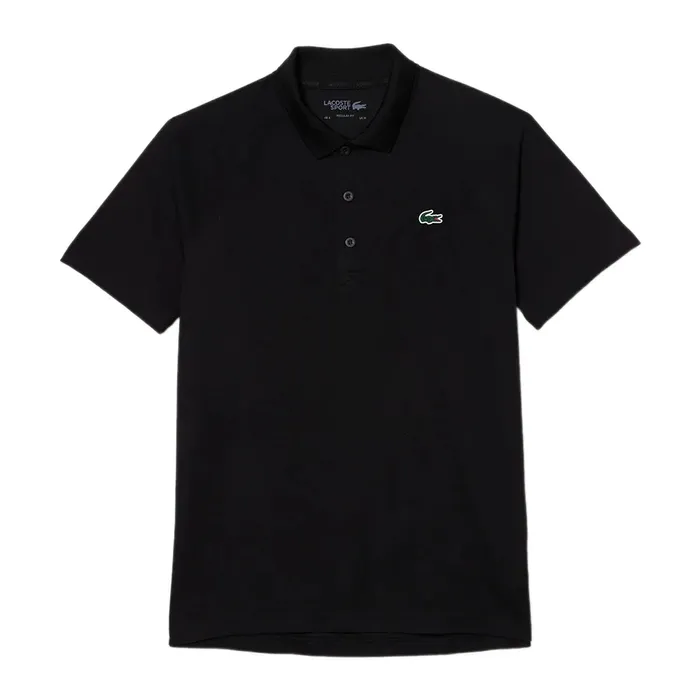 Áo Polo Nam Lacoste Regular Fit UV Protect Golf Polo Shirt DH3201 51 031 Màu Đen Size 5