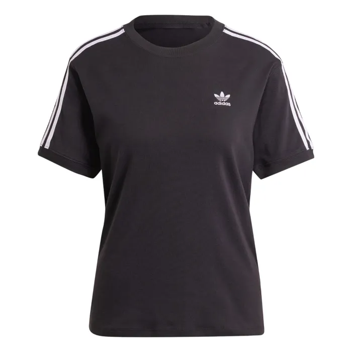 Áo Thun Nữ Adidas Lifestyle 3-Stripes Black IU2420 Tshirt Màu Đen Size M