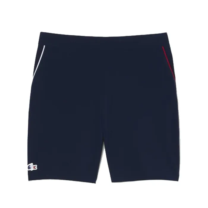 Quần Short Nam Lacoste French Tennis Team GH0556 - 166 Màu Xanh Navy Size 4