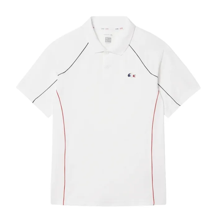 Áo Polo Nam Lacoste French Tennis Team DH0468 - 001 Màu Trắng Size 4