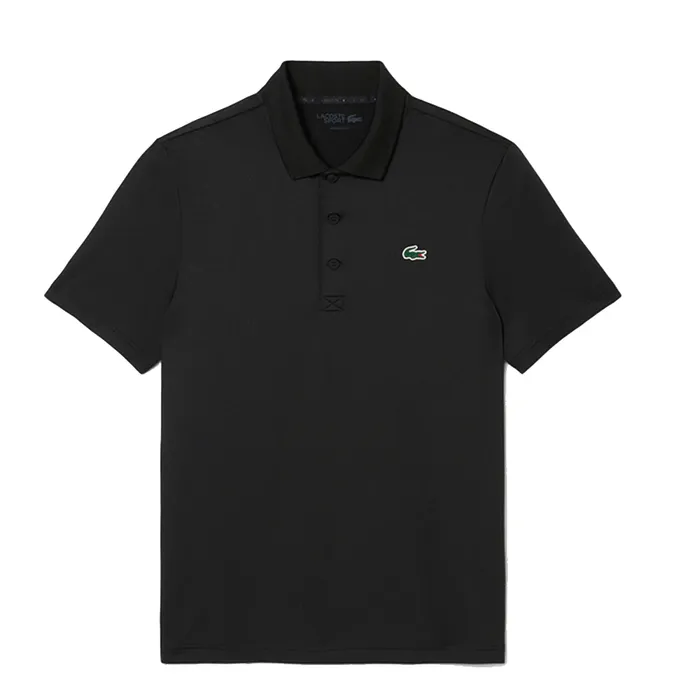 Áo Polo Nam Lacoste Ultra Dry Stretch Golf DH3189 - 031 Màu Đen Size 6