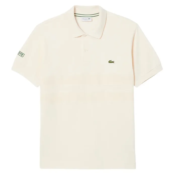 Áo Polo Nam Lacoste Men's Shirt L.12.12 Classic Fit Made In France PH9760-XFJ Màu Trắng Ngà Size 5