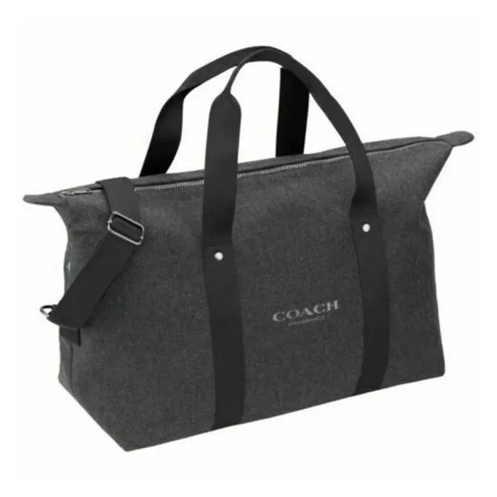 Túi Xách Tay Nam Coach Weekender Bag Màu Đen Xám
