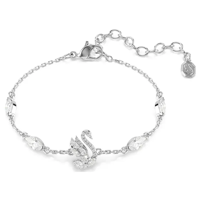 Vòng Đeo Tay Nữ Swarovski Swan Bracelet 5758682 Màu Bạc