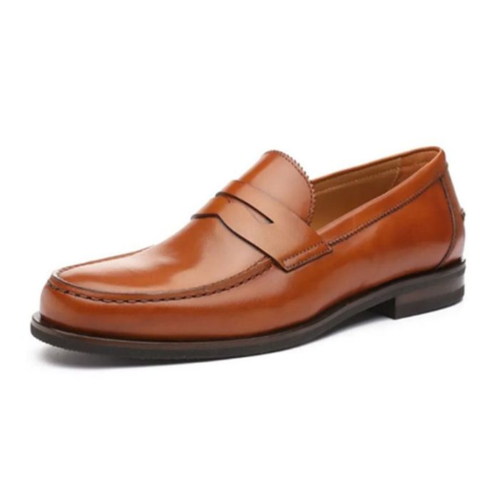 Giày Lười Nam Germano Bellesi 113 Màu Nâu Size 38