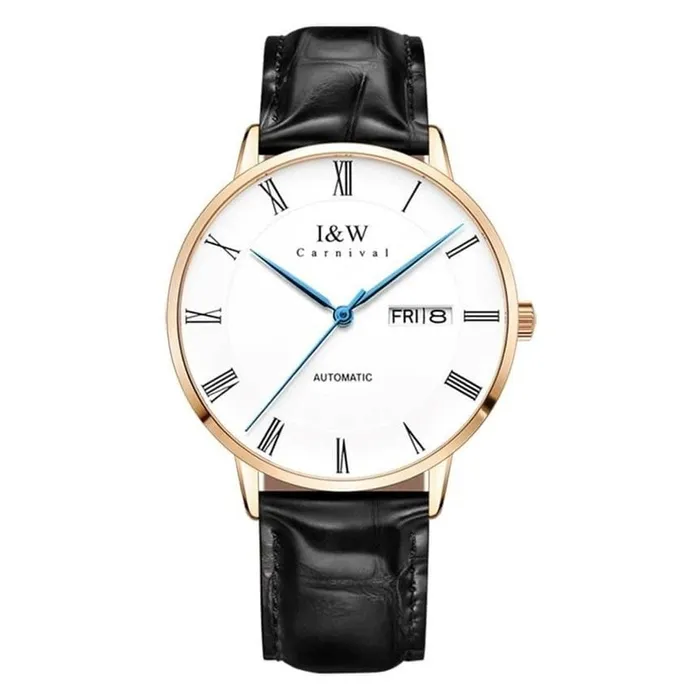 Đồng Hồ Nam I&W Carnival 8861G-VH-DD-T (8861G) Màu Đen Trắng