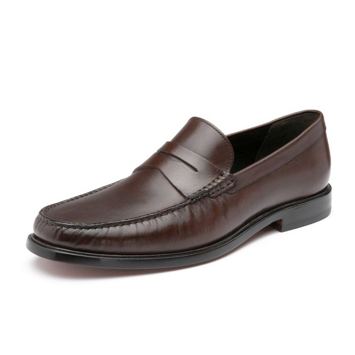 Giày Lười Nam Germano Bellesi 202 Màu Nâu Đậm Size 42