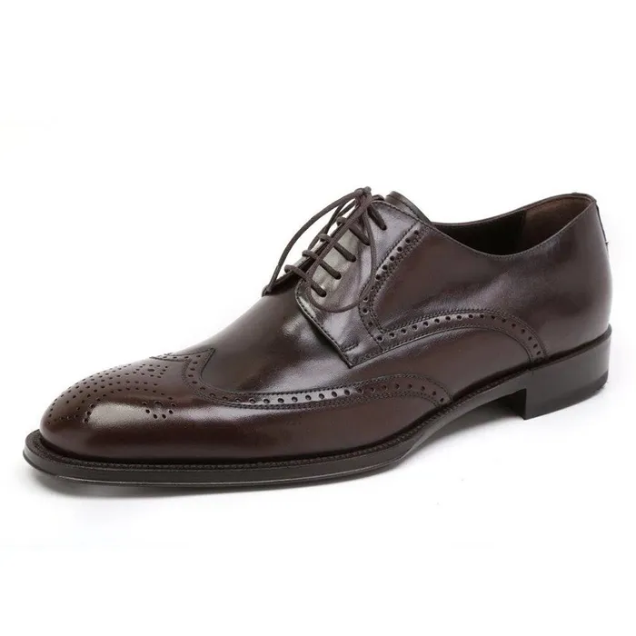 Giày Tây Nam Germano Bellesi 1076 Màu Nâu Size 45