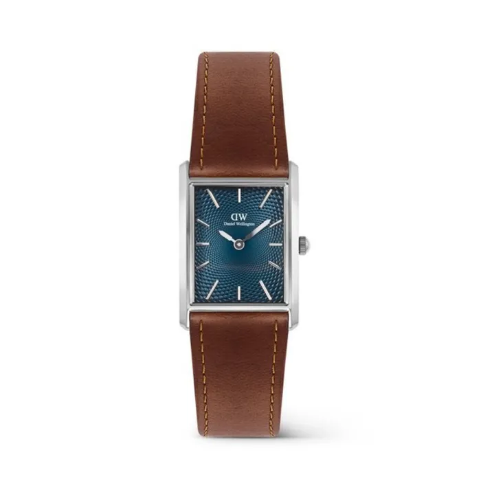 Đồng Hồ Daniel Wellington Bound Light Brown Arctic Guilloché Silver Watch DW00100900 Màu Nâu - Bạc