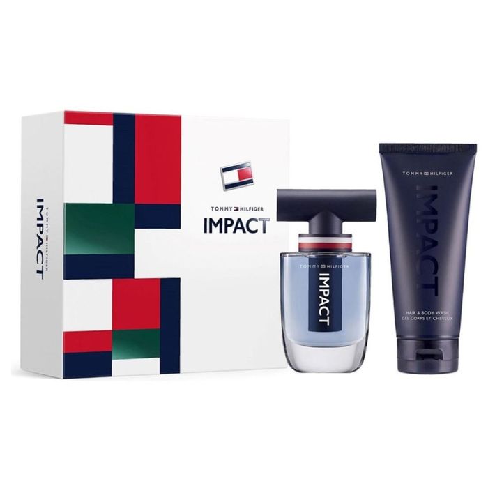 Set Nước Hoa Nam Tommy Hilfiger Impact Set (EDT 100ml + 4ml+ Body Wash 100ml)