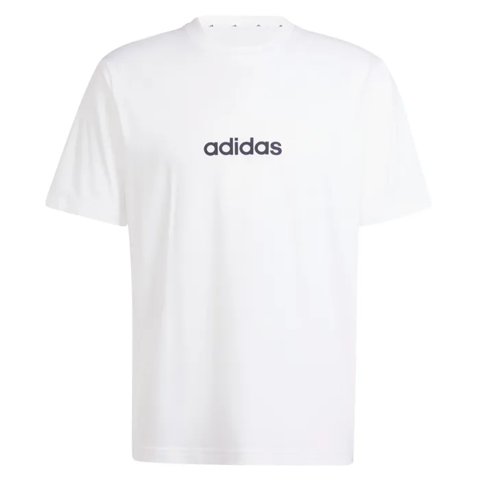 Áo Thun Nam Adidas Single Jersey Linear Essentials JE9000 Tshirt Màu Trắng Size M