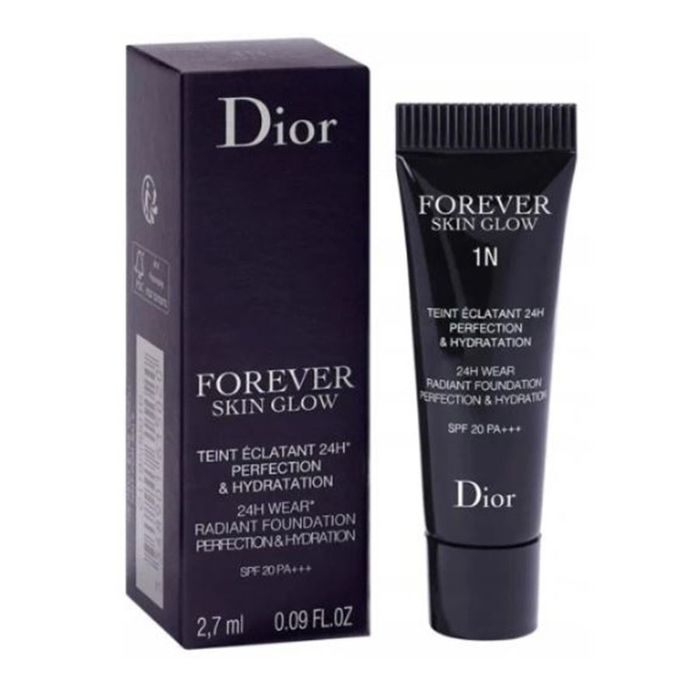 Kem Nền Dior Forever Skin Glow Hydrating Foundation Mini Tone 1N, 2.7ml