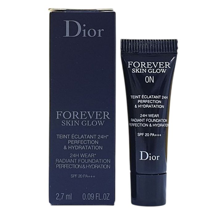Kem Nền Dior Forever Skin Glow Hydrating Foundation Mini Tone 0N, 2.7ml