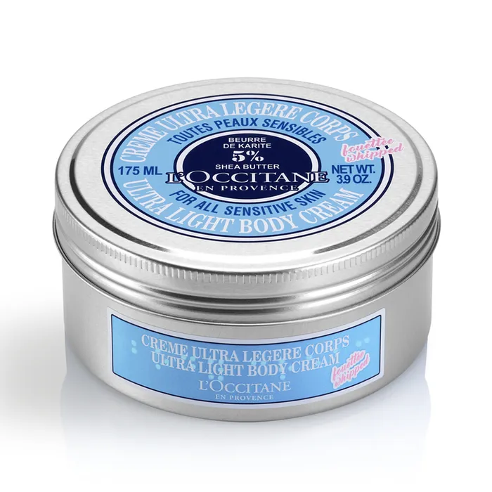 Kem Dưỡng Thể L'Occitane Shea Ultra Light Whipped Body Cream 175ml