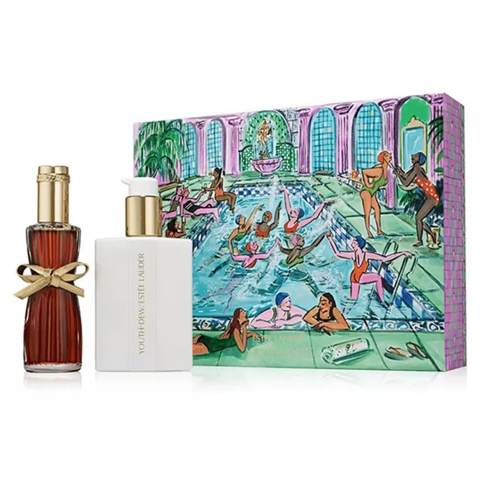 Set Nước Hoa Nữ Estée Lauder Youth-Dew 67ml + Kem Dưỡng Thể Body Satinee 92ml