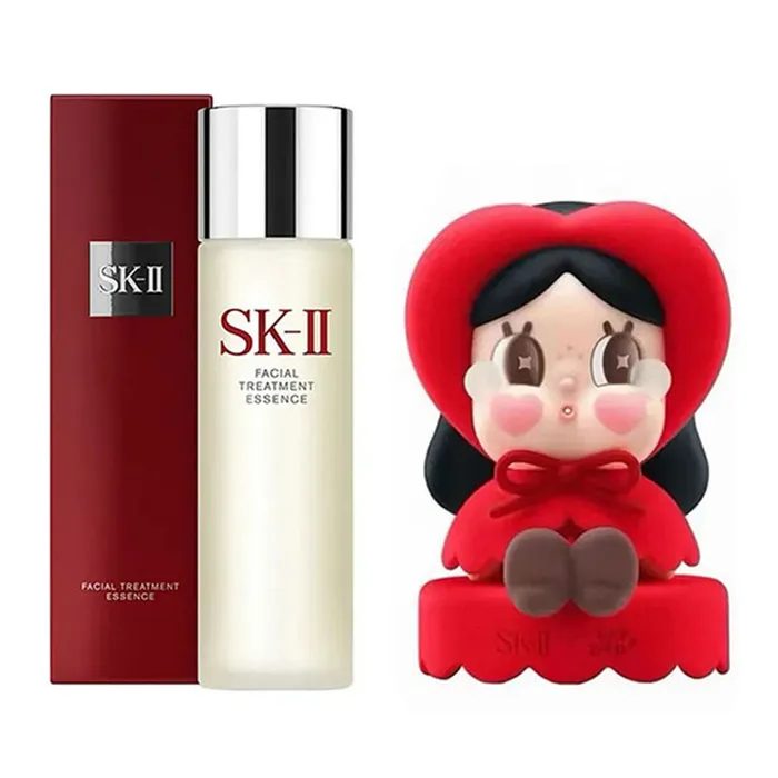 Set Nước Thần Cấp Ẩm, Trẻ Hóa SK-II Facial Treatment Essence 230ml + Búp Bê Crybaby Màu Đỏ