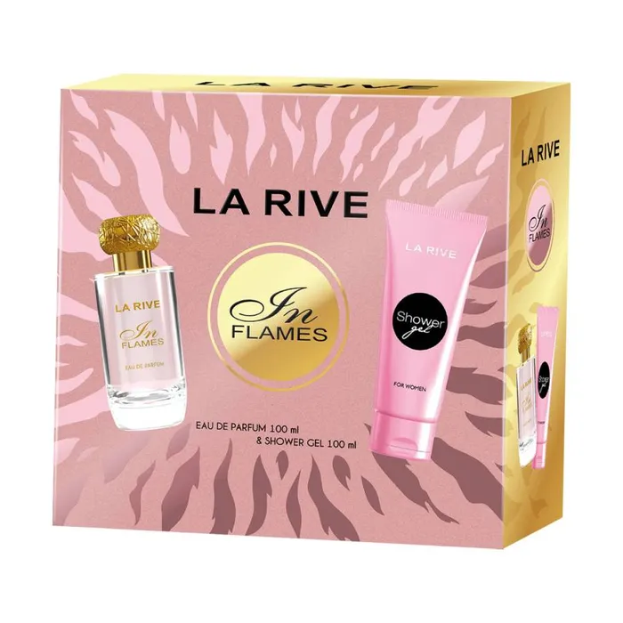 Set Nước Hoa Nữ La Rive In Flames EDP 100ml + Sữa Tắm Shower Gel 100ml