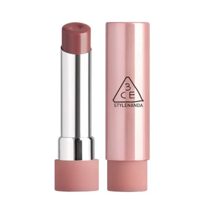 Son Dưỡng 3CE Glazy Lip Glow 36 Double Grape Màu Hồng Nâu Đất